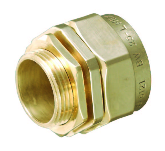 BW Cable Gland (2 Part) - HEX